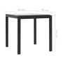 Sonnenliegen mit 2 Einheiten synthetisches Rattan Textilene schwarz von vidaXL, Liegen - Ref: Foro24-44893, Preis: 264,45 €, ...