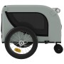 Remolque de bicicleta mascotas hierro tela Oxford gris negro de , Cochecitos para mascotas - Ref: Foro24-94021, Precio: 110,0...