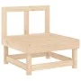 Central garden sofas 2 units solid pine wood by , Modular outdoor sofas - Ref: Foro24-825401, Price: 98,06 €, Discount: %