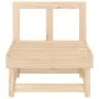 Central garden sofas 2 units solid pine wood by , Modular outdoor sofas - Ref: Foro24-825401, Price: 98,06 €, Discount: %