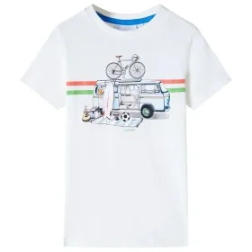 Camiseta infantil color crudo 140 de , Camisetas para niños - Ref: Foro24-12038, Precio: 8,32 €, Descuento: %
