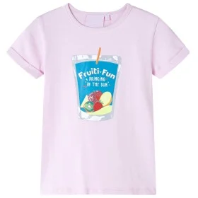 Soft pink children's t-shirt 104 by , Kids T-shirts - Ref: Foro24-10600, Price: 8,24 €, Discount: %