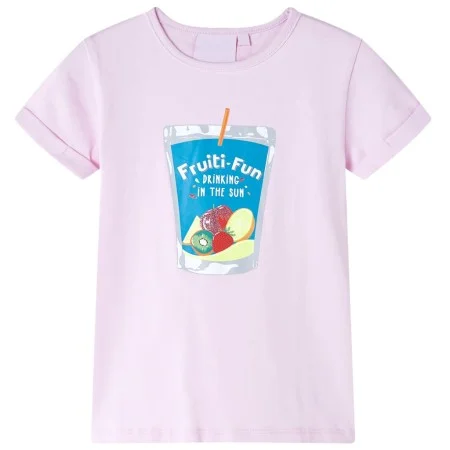 Camiseta infantil rosa suave 104 de , Camisetas para niños - Ref: Foro24-10600, Precio: 8,24 €, Descuento: %