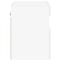 Mueble de TV de pared con luces LED blanco 40x30x40 cm de , Muebles TV - Ref: Foro24-837169, Precio: 43,94 €, Descuento: %