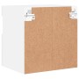 Mueble de TV de pared con luces LED blanco 40x30x40 cm de , Muebles TV - Ref: Foro24-837169, Precio: 43,94 €, Descuento: %