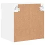Mueble de TV de pared con luces LED blanco 40x30x40 cm de , Muebles TV - Ref: Foro24-837169, Precio: 43,05 €, Descuento: %