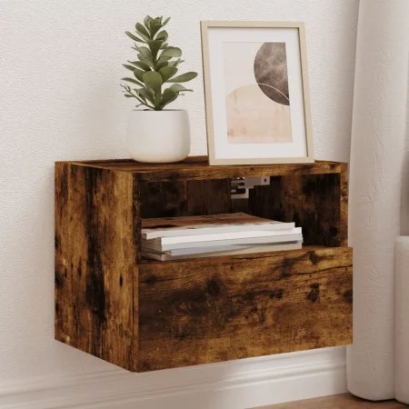 Muebles de pared para TV 2 uds madera roble ahumado 40x30x30 cm de , Muebles TV - Ref: Foro24-836849, Precio: 43,09 €, Descue...