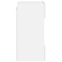 Mueble de TV de pared con luces LED blanco 40x30x60,5 cm de , Muebles TV - Ref: Foro24-837078, Precio: 43,66 €, Descuento: %