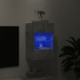 Mueble de TV de pared con luces LED gris hormigón 40x30x60,5 cm de , Muebles TV - Ref: Foro24-837084, Precio: 51,57 €, Descue...
