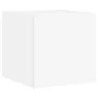 Mueble de TV de pared con luces LED blanco 30,5x35x30 cm de , Muebles TV - Ref: Foro24-837218, Precio: 35,10 €, Descuento: %