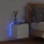 Mueble de TV de pared con luces LED blanco 30,5x35x30 cm de , Muebles TV - Ref: Foro24-837218, Precio: 35,10 €, Descuento: %