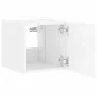Mueble de TV de pared con luces LED blanco 30,5x35x30 cm de , Muebles TV - Ref: Foro24-837218, Precio: 35,10 €, Descuento: %