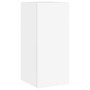 Mueble de TV de pared con luces LED blanco 30,5x35x70 cm de , Muebles TV - Ref: Foro24-837232, Precio: 48,65 €, Descuento: %