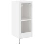 Mueble de TV de pared con luces LED blanco 30,5x35x70 cm de , Muebles TV - Ref: Foro24-837232, Precio: 48,65 €, Descuento: %