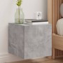 Mueble de TV de pared con luces LED gris hormigón 30,5x35x30 cm de , Muebles TV - Ref: Foro24-837224, Precio: 37,36 €, Descue...