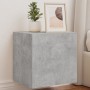 Muebles TV de pared luces LED 2 uds gris hormigón 40,5x35x40 cm de , Muebles TV - Ref: Foro24-837253, Precio: 68,55 €, Descue...