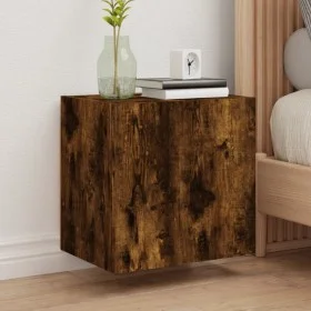 Muebles de TV pared 2 uds madera roble ahumado 40,5x30x40 cm de , Muebles TV - Ref: Foro24-836905, Precio: 49,53 €, Descuento: %