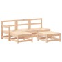 Juego de sofás de jardín 5 piezas madera maciza de pino de , Conjuntos de jardín - Ref: Foro24-3186543, Precio: 251,05 €, Des...
