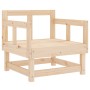 Juego de muebles de jardín 7 piezas madera maciza de pino de , Conjuntos de jardín - Ref: Foro24-3186207, Precio: 346,89 €, D...