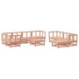 Juego de muebles de jardín 10 pzas madera maciza abeto Douglas de , Conjuntos de jardín - Ref: Foro24-3186569, Precio: 501,45...