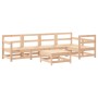 Juego de muebles de jardín 6 piezas madera maciza de pino de , Conjuntos de jardín - Ref: Foro24-3186459, Precio: 326,58 €, D...