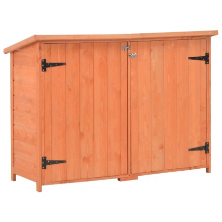 Caseta de almacenamiento de jardín de madera 120x50x91 cm de vidaXL, Cobertizos - Ref: Foro24-170650, Precio: 187,01 €, Descu...