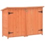 Caseta de almacenamiento de jardín de madera 120x50x91 cm de vidaXL, Cobertizos - Ref: Foro24-170650, Precio: 187,01 €, Descu...