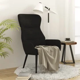Sillón de relax de tela negro de , Sillones - Ref: Foro24-341077, Precio: 99,43 €, Descuento: %