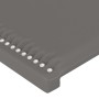 Cabeceros 2 unidades de cuero sintético gris 100x5x78/88 cm de , Cabeceros y pies de cama - Ref: Foro24-345996, Precio: 46,69...