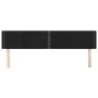 Kopfteil aus schwarzem Samt, 163 x 16 x 78/88 cm von , Kopf- und Fußteile - Ref: Foro24-3118684, Preis: 62,51 €, Rabatt: %