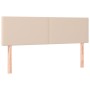 Cama box spring con colchón cuero sintético capuchino 140x190cm de , Camas y somieres - Ref: Foro24-3130660, Precio: 427,19 €...