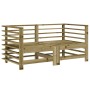 Juego de muebles de jardín 7 pzas madera de pino impregnada de , Conjuntos de jardín - Ref: Foro24-3186444, Precio: 403,63 €,...
