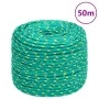 Cuerda de barco polipropileno verde 6 mm 50 m de , Sogas y cuerdas metálicas - Ref: Foro24-152709, Precio: 14,56 €, Descuento: %
