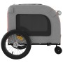 Remolque de bicicleta mascotas hierro tela Oxford naranja gris de , Cochecitos para mascotas - Ref: Foro24-93851, Precio: 108...