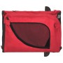 Remolque de bicicleta mascotas hierro tela Oxford rojo negro de , Cochecitos para mascotas - Ref: Foro24-94020, Precio: 109,3...
