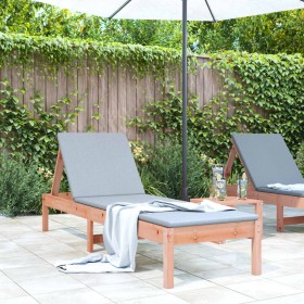 Tumbona de madera maciza douglas 199,5x60x74 cm de , Tumbonas - Ref: Foro24-825075, Precio: 107,30 €, Descuento: %
