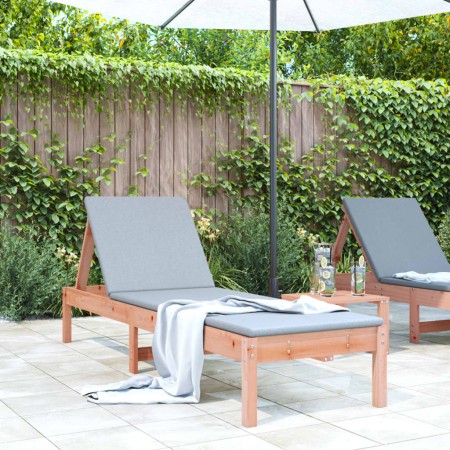 Tumbona de madera maciza douglas 199,5x60x74 cm de , Tumbonas - Ref: Foro24-825075, Precio: 107,30 €, Descuento: %