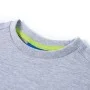 Camiseta infantil de manga larga gris melange 116 de , Camisetas para niños - Ref: Foro24-13261, Precio: 8,59 €, Descuento: %