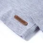 Camiseta infantil de manga larga gris melange 116 de , Camisetas para niños - Ref: Foro24-13261, Precio: 8,59 €, Descuento: %