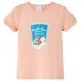 Camiseta infantil naranja claro 140 de , Camisetas para niños - Ref: Foro24-10608, Precio: 8,24 €, Descuento: %