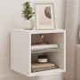Mueble de TV de pared con luces LED blanco 30x28,5x30 cm de , Muebles TV - Ref: Foro24-836973, Precio: 26,90 €, Descuento: %