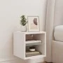 Mueble de TV de pared con luces LED blanco 30x28,5x30 cm de , Muebles TV - Ref: Foro24-836973, Precio: 26,90 €, Descuento: %