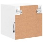 Mueble de TV de pared con luces LED blanco 30x28,5x30 cm de , Muebles TV - Ref: Foro24-836973, Precio: 27,23 €, Descuento: %
