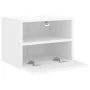 Muebles de pared TV 2 uds madera ingeniería blanco 40x30x30 cm de , Muebles TV - Ref: Foro24-836841, Precio: 42,79 €, Descuen...