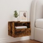 Mueble de pared TV madera ingeniería roble ahumado 40x30x30 cm de , Muebles TV - Ref: Foro24-836848, Precio: 27,70 €, Descuen...