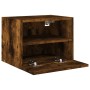 Mueble de pared TV madera ingeniería roble ahumado 40x30x30 cm de , Muebles TV - Ref: Foro24-836848, Precio: 27,70 €, Descuen...