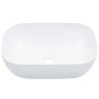 Lavabo 45,5x32x13 cm cerámica blanco de vidaXL, Lavabos - Ref: Foro24-143915, Precio: 76,40 €, Descuento: %
