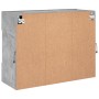 Mueble TV de pared con luces LED gris hormigón 78,5x30x60,5 cm de , Muebles TV - Ref: Foro24-837102, Precio: 65,28 €, Descuen...