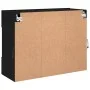 Mueble de TV de pared con luces LED negro 78,5x30x60,5 cm de , Muebles TV - Ref: Foro24-837100, Precio: 67,11 €, Descuento: %