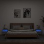 Muebles TV de pared luces LED 2 uds gris Sonoma 40x30x40 cm de , Muebles TV - Ref: Foro24-837180, Precio: 61,38 €, Descuento: %
